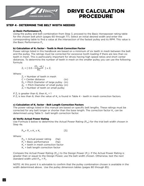 Platinum Belt Design Manual - Jason Industrial