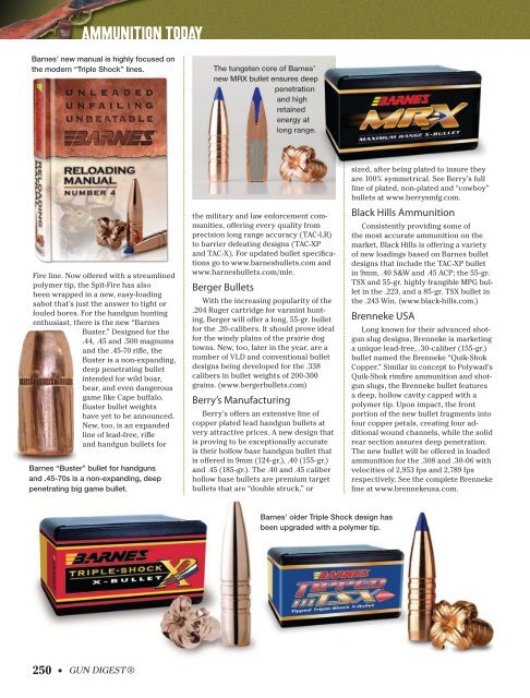 Ballistic Coefficient Tables Barnes Bullets
