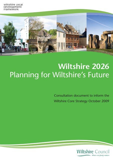 Consultation document COVER.ai - Wiltshire Council