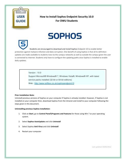 how to uninstall sophos antivirus from windows 8 how to uninstall sophos antivirus from windows 8
