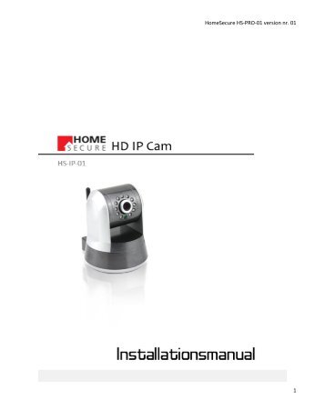 Download manual - HomeAlarm.dk