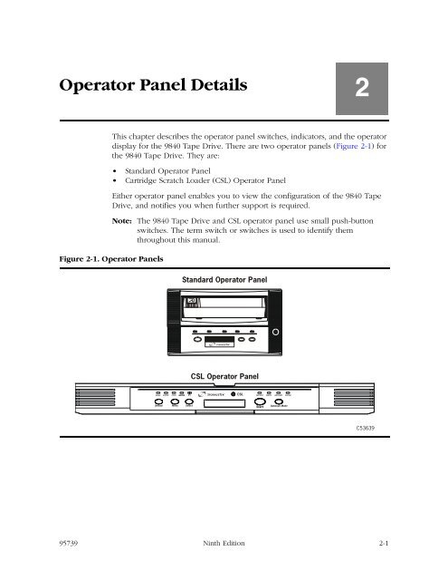 9840 Tape Drive User's Reference Manual - Shrubbery.net