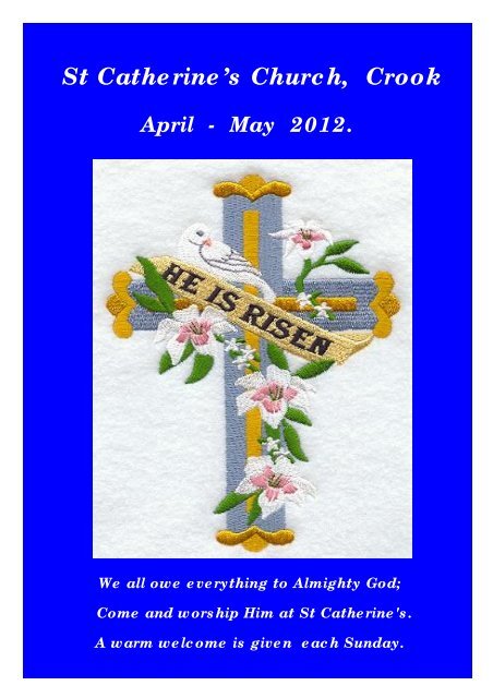 Crook Magazine 2012 04-05.pdf - The Parish of Crosthwaite and Lyth