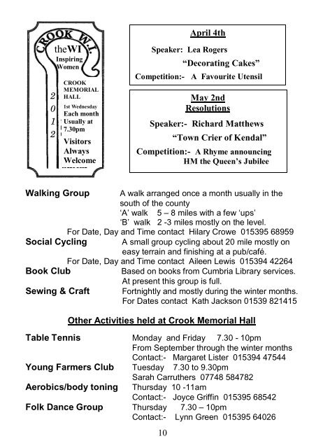 Crook Magazine 2012 04-05.pdf - The Parish of Crosthwaite and Lyth