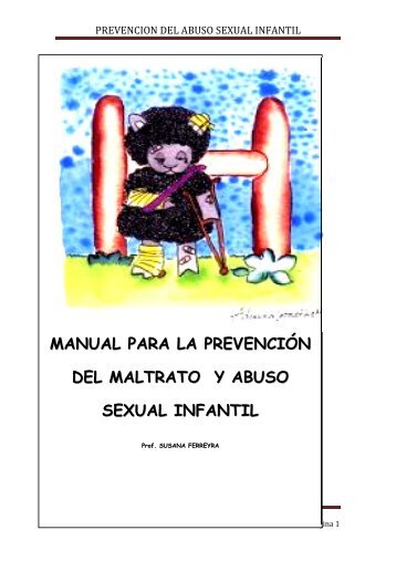 manual para la prevención del maltrato y abuso sexual infantil