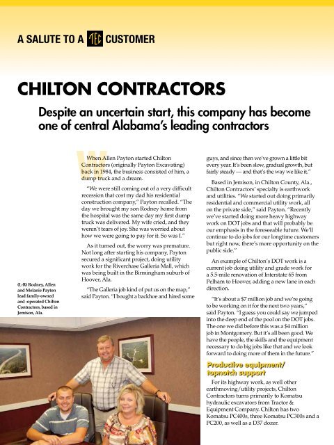 CHILTON CONTRACTORS - TEC Tractor Times