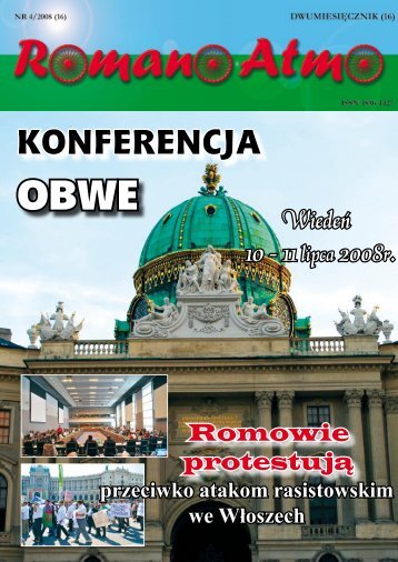 Spis treÅci numeru 4/2008 - ZwiÄzek RomÃ³w Polskich w Szczecinku