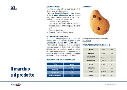 Dichiarazione Ambientale di Prodotto applicata alle Gocciole - The ...