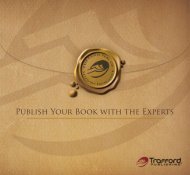 Publish Your Book with the Experts - Trafford Publishing