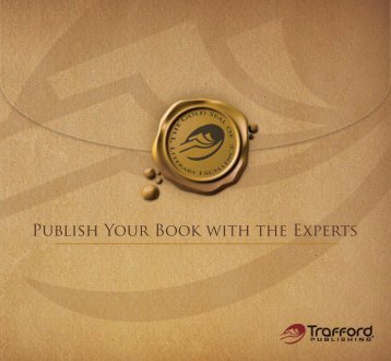 Publish Your Book with the Experts - Trafford Publishing