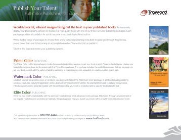Publish Your Talent - Trafford Publishing