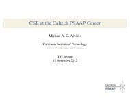 UQ Pipeline - Caltech PSAAP