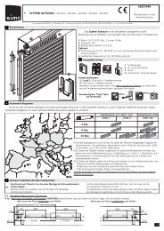 Installationsanleitung - Simu Antriebe