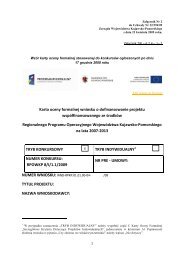 Karta oceny formalnej wniosku o dofinansowanie ... - mojregion.eu