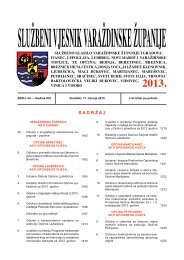 Službeni vjesnik Varaždinske županije 24/13 - Općina Ljubešćica