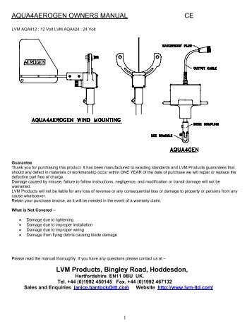 Product manual - Solar & Wind Store Entrance