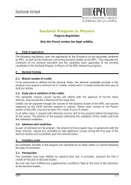 EDPY regulations.pdf - Doctoral School - EPFL