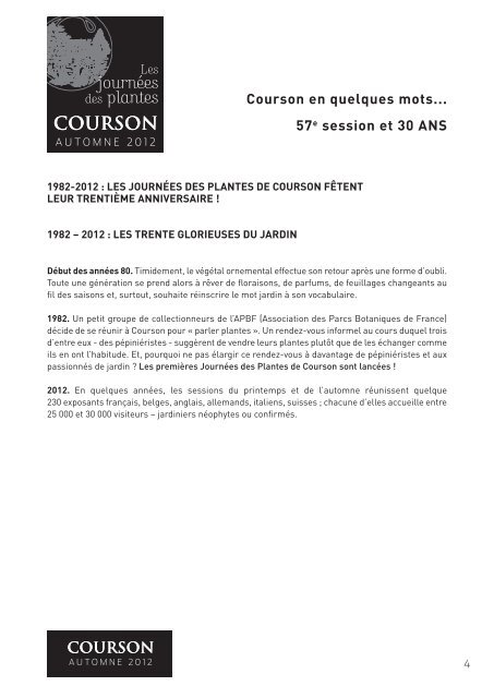 Dossier de presse - Domaine de Courson