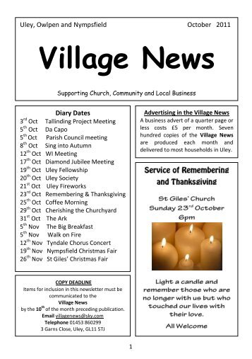 Village News - Stroud District Community Websites - Stroud District ...