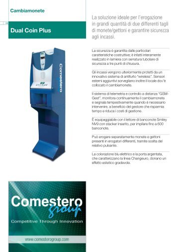 Dual Coin Plus Cambiamonete - Comesterogroup