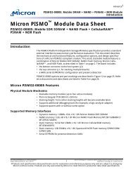 Module Part Numbering System - Micron