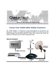 ET9000 Bedienungsanleitung - Inhaltsverzeichnis - Clarke-Tech