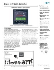 Signet 5600 Batch Controller - Peterss