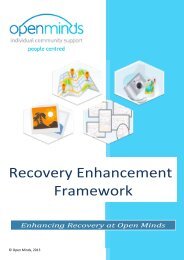 Open Minds Recovery Enhancement Framework - Catalyst Breakthru