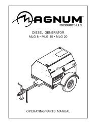 Manual - Magnum Power Products LLC