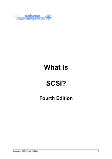 Basics of SCSI Fourth Edition - Manhattan Skyline GmbH