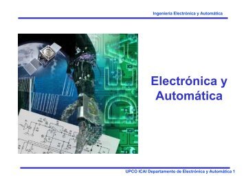 esta presentación - Departamento de Electrónica y Automática