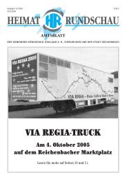 VIA REGIA-TRUCK - Reichenbach Oberlausitz