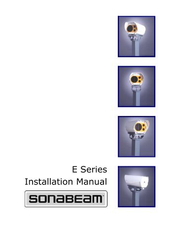 SONAbeam -E Series Installation Manual