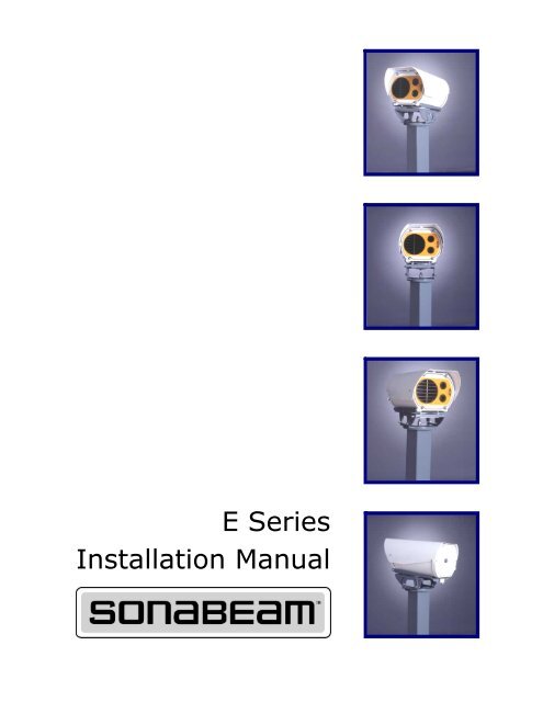 SONAbeam -E Series Installation Manual