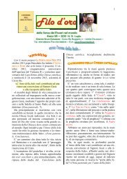 Luglio - Suore Serve dei Poveri del Beato Giacomo Cusmano