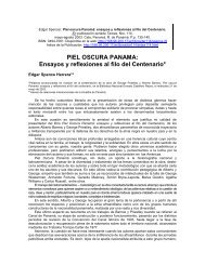 PIEL OSCURA PANAMA: - Sala de Estudios Latinoamericano