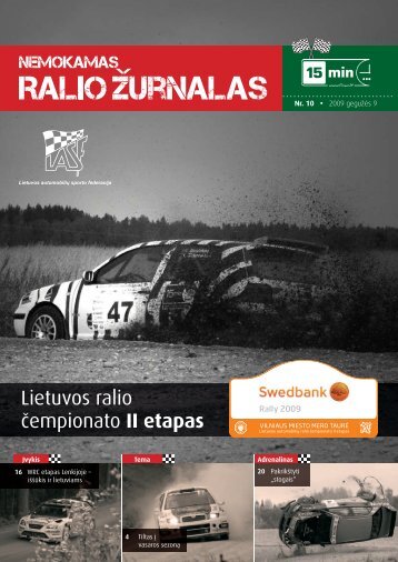 Ralio Å¾urnalas - Lietuvos automobiliÅ³ sporto federacija