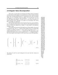 SVD-Numerical Recipe in C - 3MAP