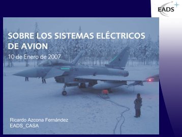 SOBRE LOS SISTEMAS ELÉCTRICOS DE AVION