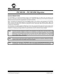 PIC18F458 to PIC18F4580 Migration - Microchip