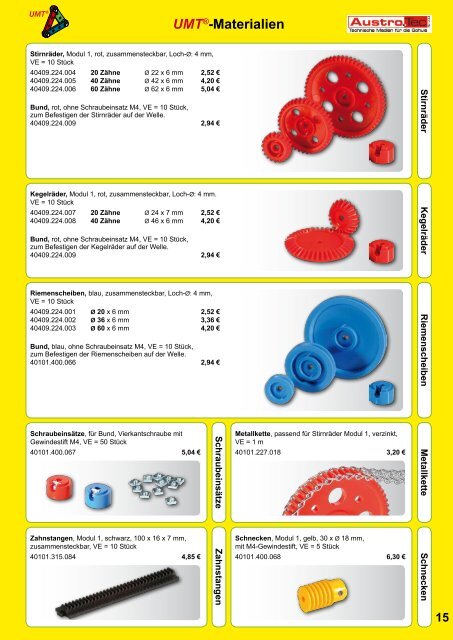 Katalog herunterladen - Austro-Tec GmbH