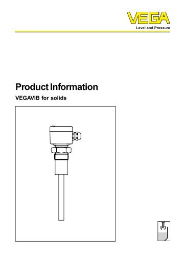 Product Information - VEGAVIB for solids