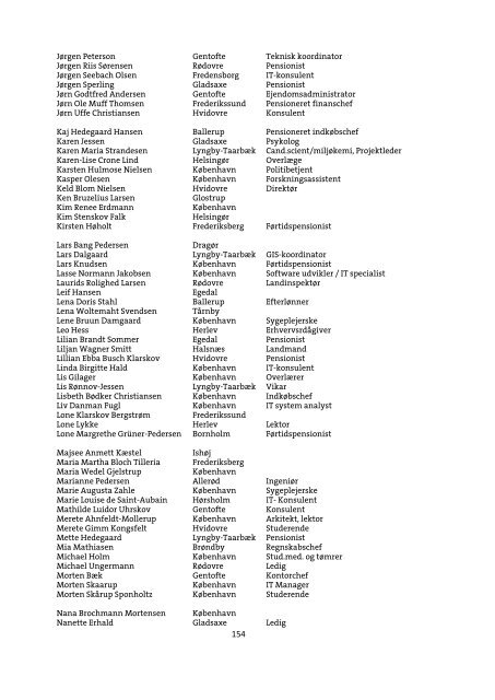 Rapport fra de fem borgertopmøder - Region Midtjylland