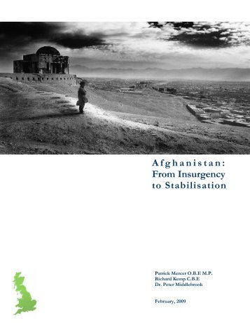 Afghanistan: From Insurgency to Stabilisation - geopolicity