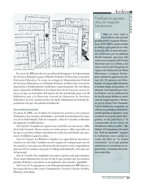 sep - DirecciÃ³n General de Bibliotecas - Consejo Nacional para la ...