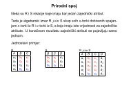 Prirodni spoj - grdelin