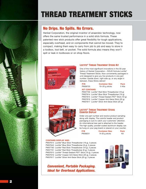 2007 Product Selector Guide - Loctite.ph