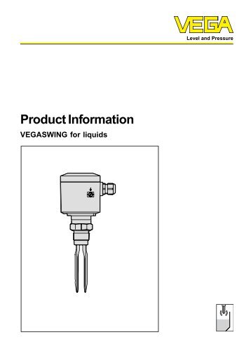 Product Information - VEGASWING for liquids