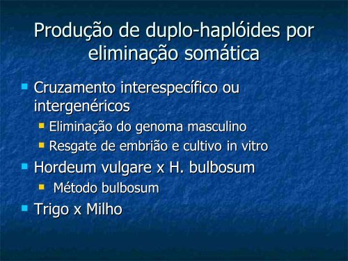 Duplo HaplÃ³ides