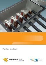 Raychem Link Boxes - Cable Services